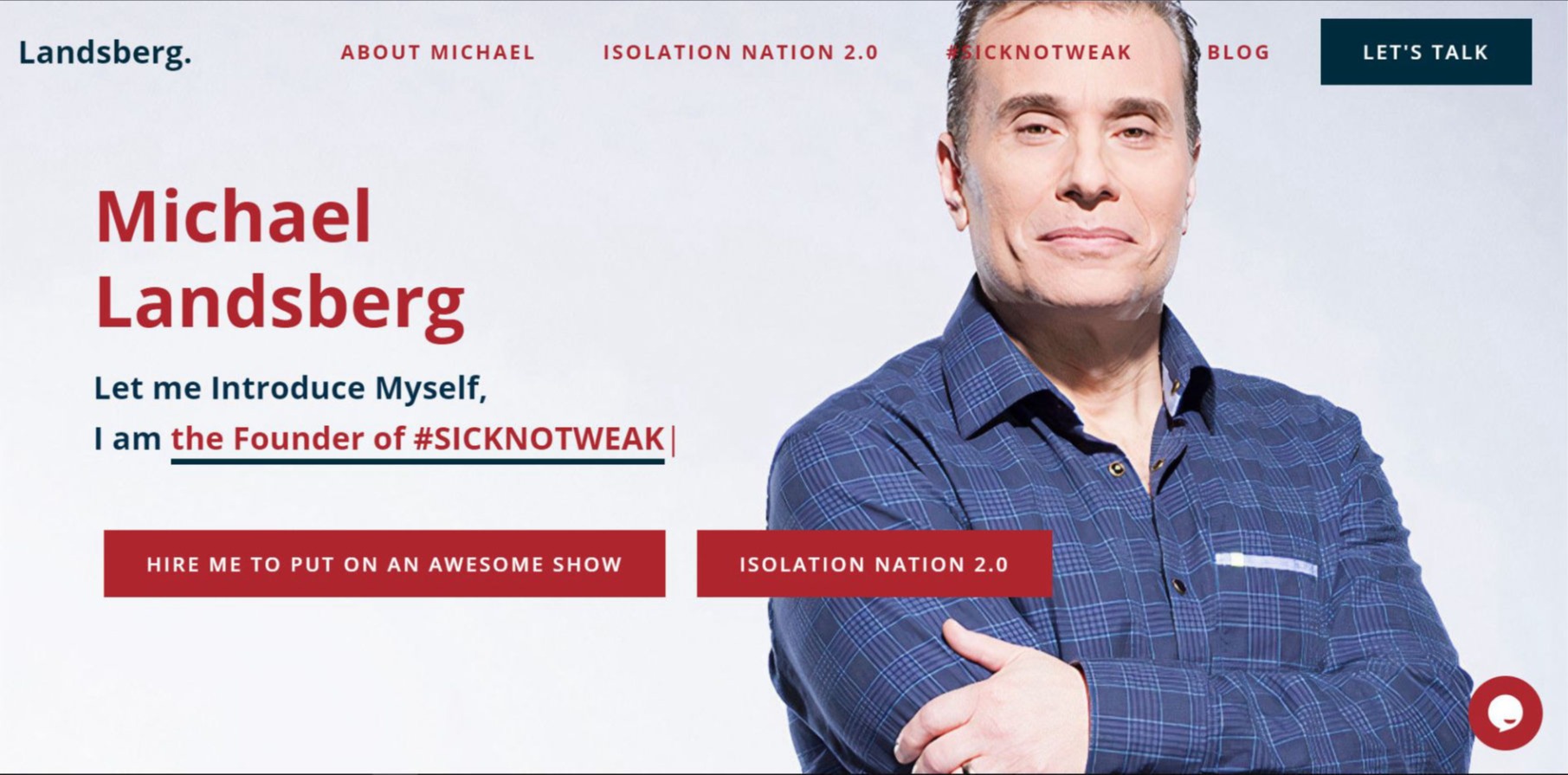 Michael Landsberg Website by Joshi Digital